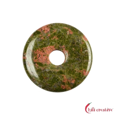 Unakit / Epidot Donut 35mm (SP10013)
